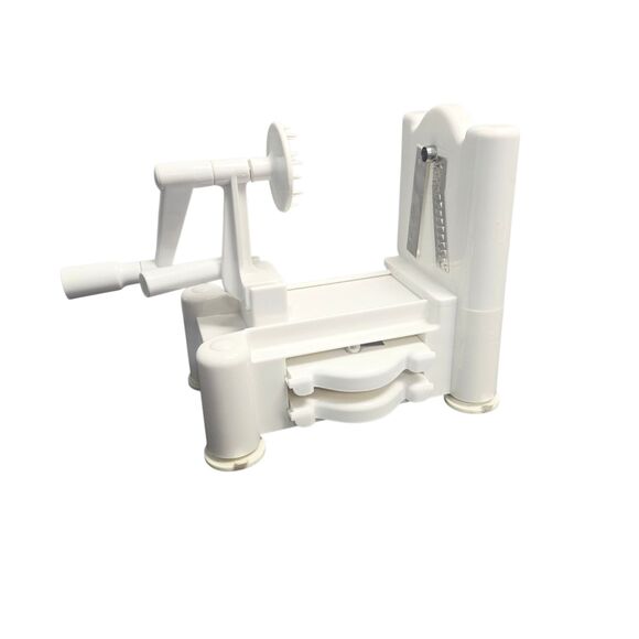 Paderno World Cuisine Plastic Spiralizer Vegetable Slicer - 3 Blade - Picture 4 of 7